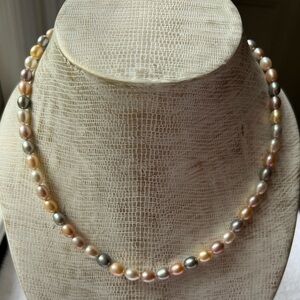 NWT- Honora Multicolor Pearl Necklace